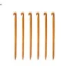 DD SuperLight Tent Pegs 6pk -GEAR AID Shop DDSuperLightOrangeTentPeg