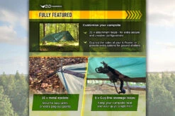 DD Tarp 3mx3m - Pro Olive Green -GEAR AID Shop DDTarp3x3 Pro OG 4