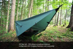 DD Tarp 3mx3m - Pro Olive Green -GEAR AID Shop DDTarp3x3 Pro OG 5