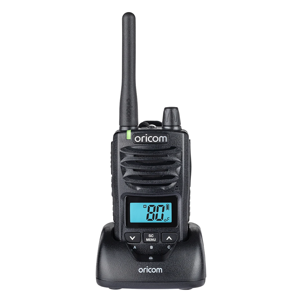 5 Watt Oricom W/proof H/held UHF CB Radio Black 4 5 Watt Oricom W/proof H/held UHF CB Radio Black - Image 2
