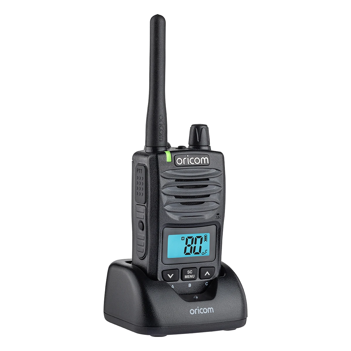 5 Watt Oricom W/proof H/held UHF CB Radio Black 5 5 Watt Oricom W/proof H/held UHF CB Radio Black - Image 3