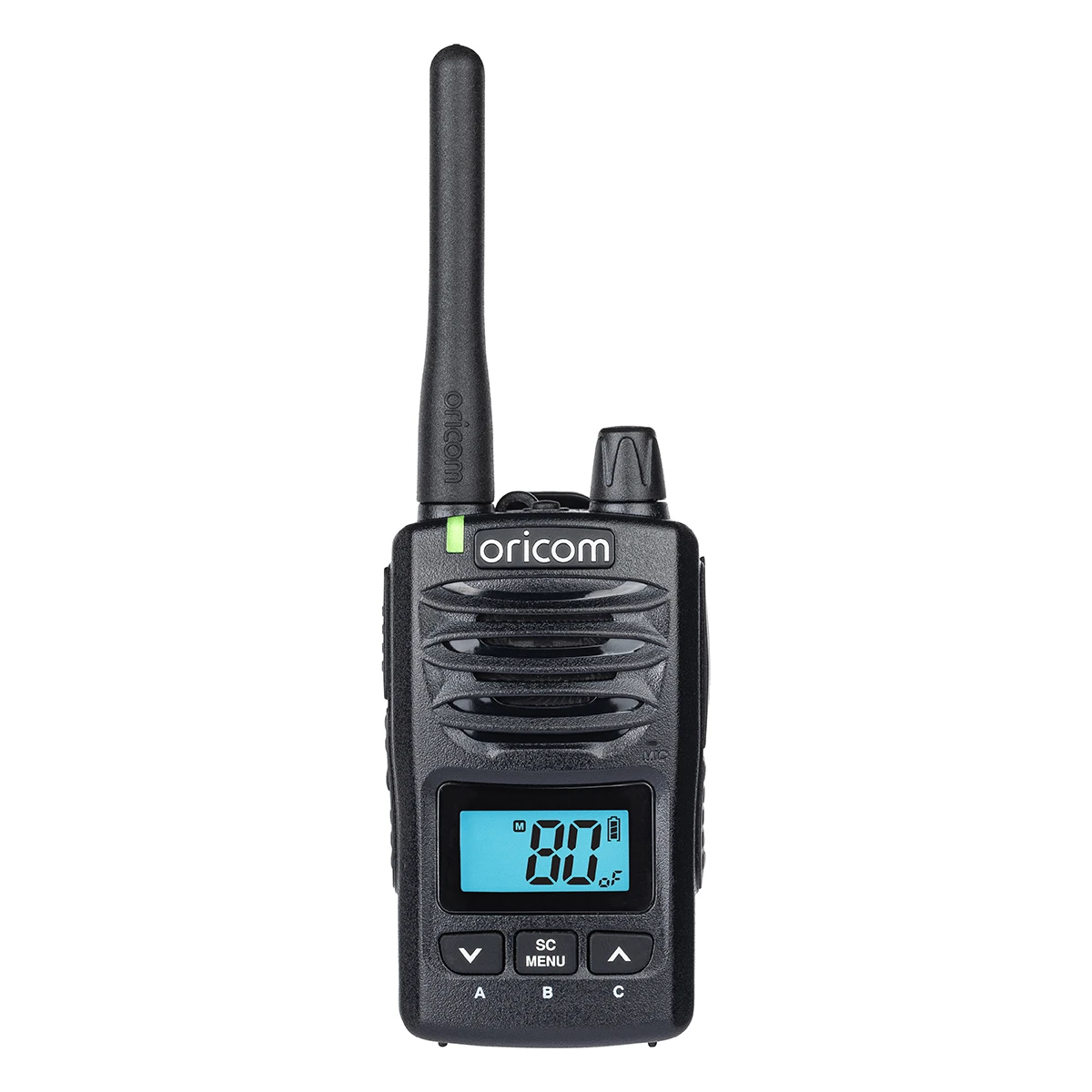 5 Watt Oricom W/proof H/held UHF CB Radio Black 6 5 Watt Oricom W/proof H/held UHF CB Radio Black - Image 4