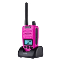 5 Watt Oricom W/proof H/held UHF CB Radio Pink -GEAR AID Shop DTX600PNK 3