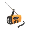 Dynamo Solar Hand Crank AM FM Radio & Power Bank & LED Flashlight - Orange -GEAR AID Shop DWUP Orange