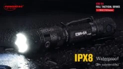 PowerTac E9R-G4 2550 Lumen Rechargeable Tactical Flashlight -GEAR AID Shop E9R G4