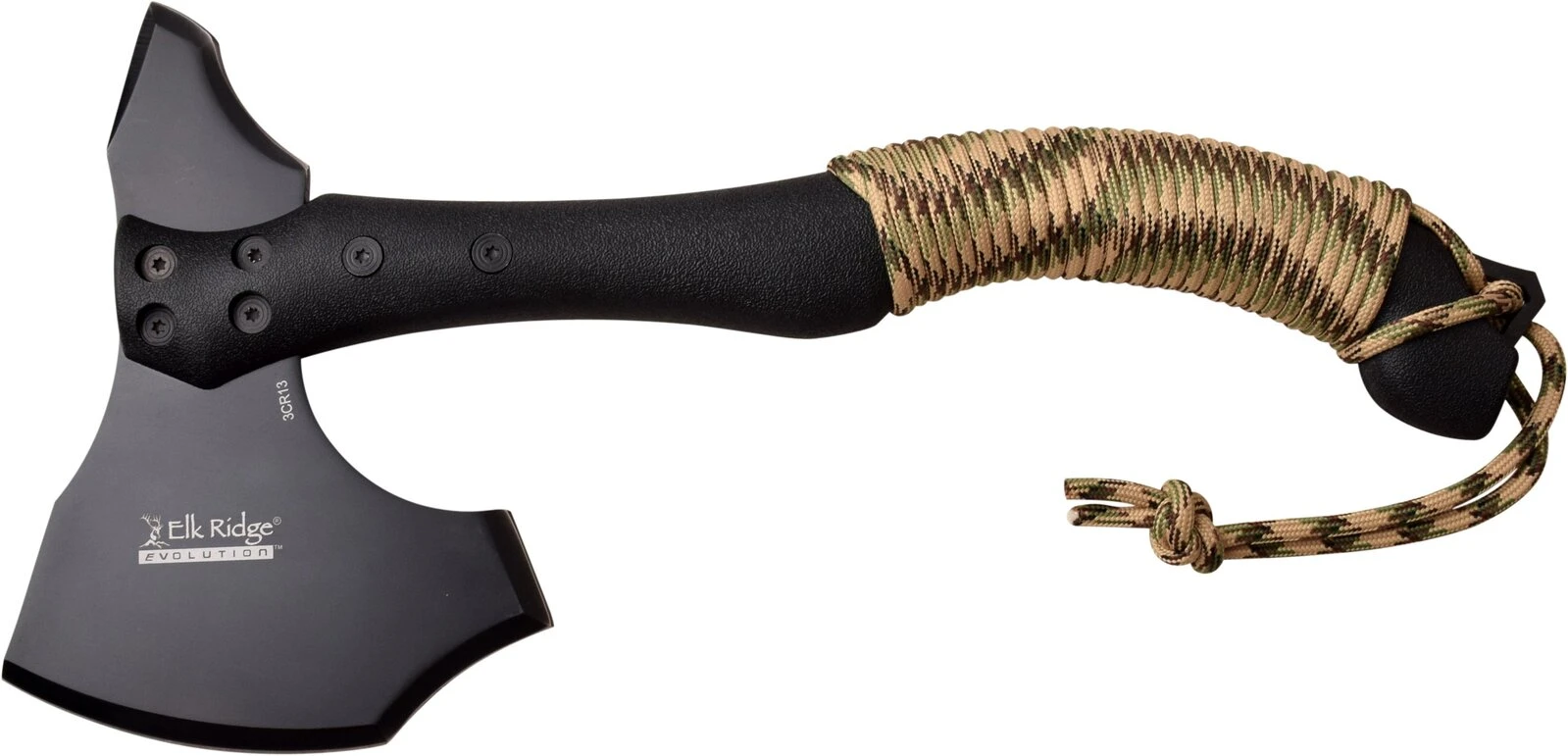 Elk Ridge Evolution Axe With Paracord Handle 5 Elk Ridge Evolution Axe With Paracord Handle - Image 3