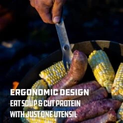 UCO Titanium Utility Spork -GEAR AID Shop F SP TI 5