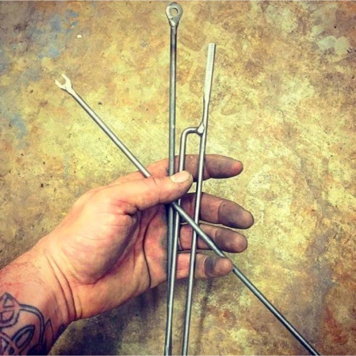 Gen2 Firebox Coffey Spit - Rotisserie Stick 4 Gen2 Firebox Coffey Spit - Rotisserie Stick - Image 2