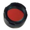 Red Filter For PowerTac E5/E9/E10/Cadet Or Flashlights With 25mm Bezel -GEAR AID Shop FIL RE5