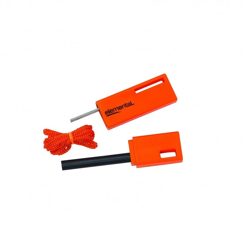 Flint Ferro Fire Starter With Striker & Lanyard 3 Flint Ferro Fire Starter With Striker & Lanyard