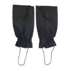 Waterproof Gaitors With Zip Black