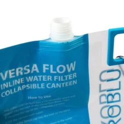 HydroBlu Versa Flow Collapsible Canteen Pouch 2L (64 Oz) -GEAR AID Shop HB VF 04 2