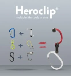 Heroclip Small Stealth Black -GEAR AID Shop HeroclipSML P 3