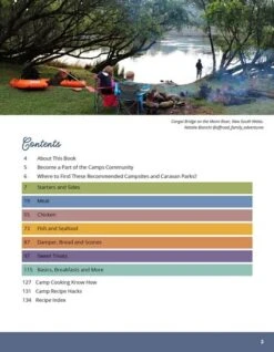The Camps Australia Wide Community Cookbook -GEAR AID Shop ISBN978 0 9945327 0 0 1 2