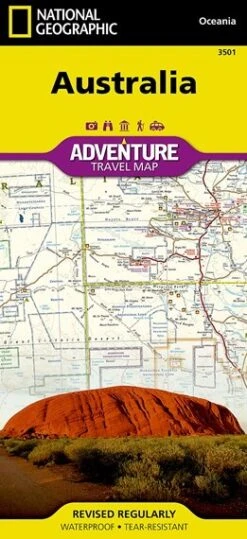 Australia Adventure Travel Map