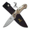 Elk Ridge Full Tang Forest Camo Hunting Knife -GEAR AID Shop K ER 046CA