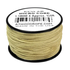 Micro Cord Heat Resistant Kevlar / Aramid (Yellow)