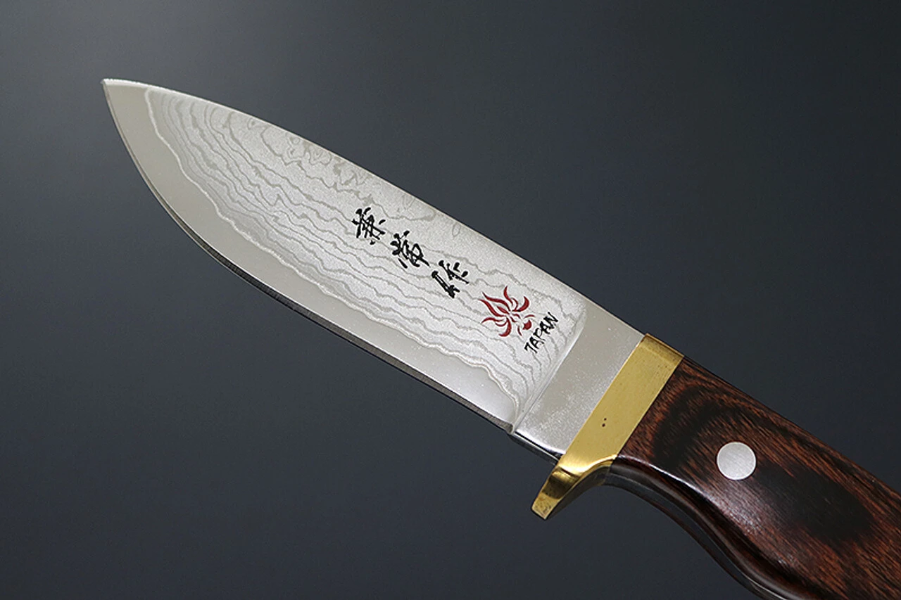 Kanetsune 551 Subaru 100mm Damascus Blade Full Tang 4 Kanetsune 551 Subaru 100mm Damascus Blade Full Tang - Image 2