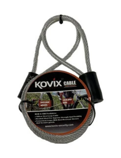 Kovix 6mm Braided Steel Security Cable 1.8m