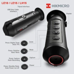HikMicro Lynx Pro LE10 Thermal Monocular 11 HikMicro Lynx Pro LE10 Thermal Monocular -GEAR AID Shop LE10 2