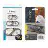 Nite Ize Slidelock S-Biner Stainless Steel 3 Pack -GEAR AID Shop LSBC 11 R6