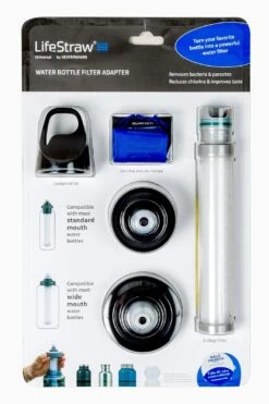 Lifestraw Universal Water Bottle Filter Adaptor Kit -GEAR AID Shop LSUNI 1