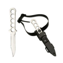 Fury Stainless Steel Dive Knife With Sheath