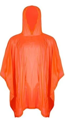 Army Poncho Safety Orange