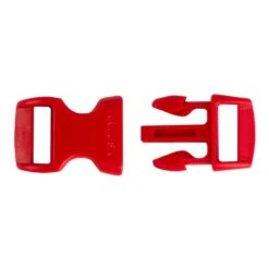 Paracord Side Release Buckle RED Single (each) -GEAR AID Shop PB01 12RED 1