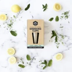 Ever Eco Stainless Steel Drinking Cups -GEAR AID Shop PM53 2