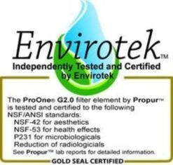 ProOne Big II 9.4L Fluoride Water Filter -GEAR AID Shop PO1 BIGII 1POG5 2