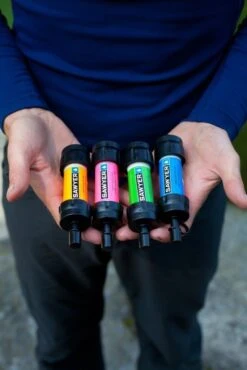 Blue Sawyer Mini Water Filter -GEAR AID Shop P SawyerMini 1