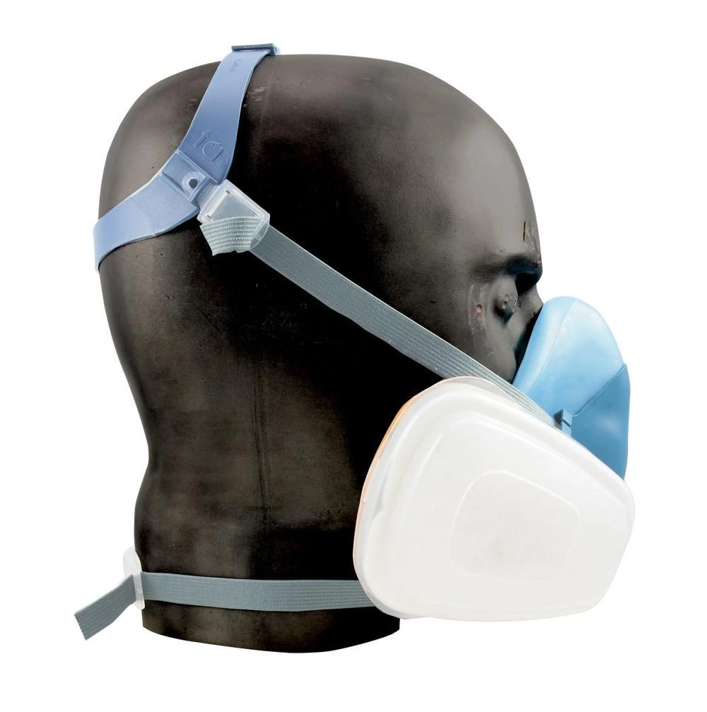 ABEK1P2 Dual Stage P2 Filter Half Mask Respirator 4 ABEK1P2 Dual Stage P2 Filter Half Mask Respirator - Image 2