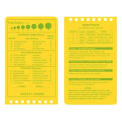 Rite In The Rain EMS "Vital Stats" All Weather Notebook Safety Yellow -GEAR AID Shop RITR 112 2