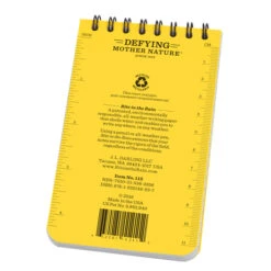 Rite In The Rain EMS "Vital Stats" All Weather Notebook Safety Yellow -GEAR AID Shop RITR 112 4