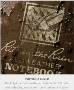 Rite In The Rain No. 435 All Weather Notebook Brown -GEAR AID Shop RITR 435 2