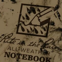 Rite In The Rain No. 935T All Weather Notebook Dark Tan -GEAR AID Shop RITR 935T Dark 2