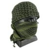 Shemagh Tactical Desert Scarf (Black & Green)