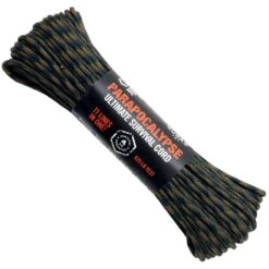 Woodland Camo Parapocalypse Ultimate Kevlar Dyna X 11-Strand Paracord
