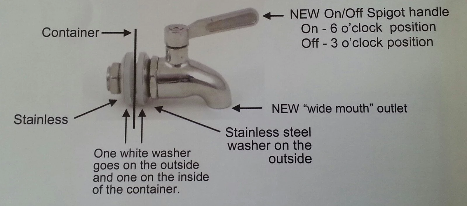 Berkey Genuine Solid Stainless Steel Tap (Spigot) 4 Berkey Genuine Solid Stainless Steel Tap (Spigot) - Image 2