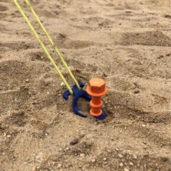 Large 31cm Lightweight Screw-In Tent Pegs (2 Pack) -GEAR AID Shop SUPP12 2