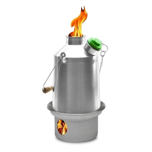 Kelly Kettle Scout 1.2 Ltr Stainless Steel + Whistle 4 Kelly Kettle Scout 1.2 Ltr Stainless Steel + Whistle - Image 2