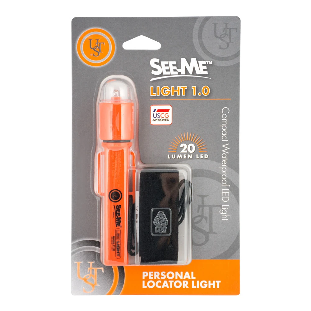 UST See-Me 1.0 Orange LED Waterproof Light 7 UST See-Me 1.0 Orange LED Waterproof Light - Image 5