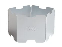 Vargo Lightweight Aluminium Windscreen Natural Silver