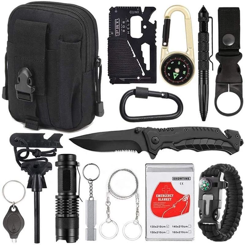 Survival Tactical Kit In Molle Pouch 3 Survival Tactical Kit In Molle Pouch