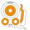 Rite In The Rain Close Range Target 25 Sheet White/Orange -GEAR AID Shop TG8511CR