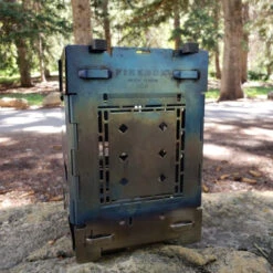 Folding Firebox 5" Titanium Stove Gen 2 -GEAR AID Shop Ti FB5inchStove 2