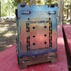 Folding Firebox 5" Titanium Stove Gen 2 -GEAR AID Shop Ti FB5inchStove 4