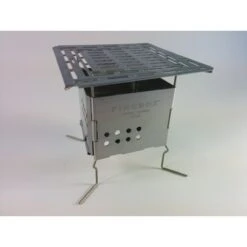 Firebox 5" Titanium Adjustable Fire Grate Or Grill For Nano -GEAR AID Shop Ti FBAdjGrillPlate 3