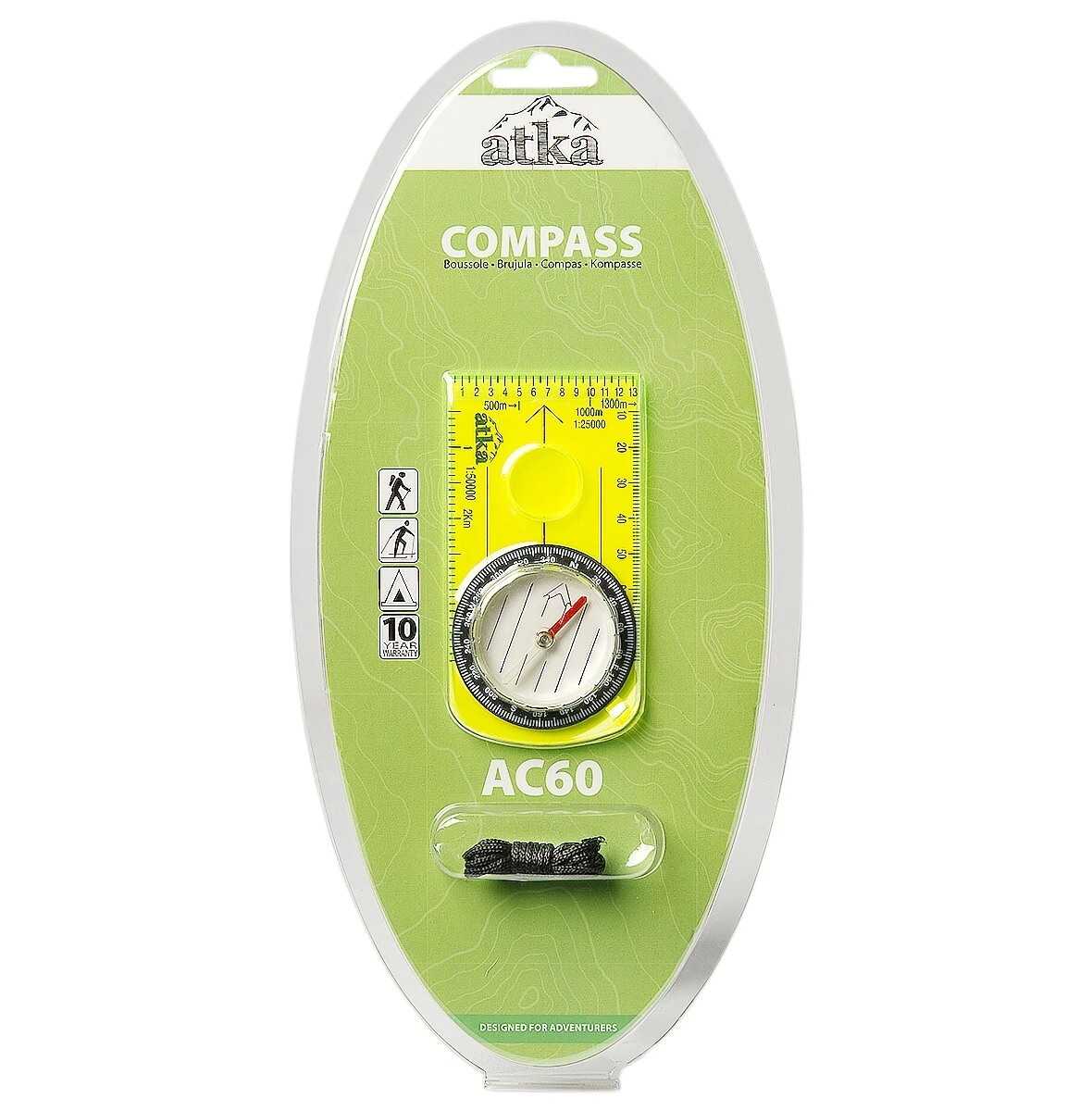 Atka AC60 Baseplate Compass 3 Atka AC60 Baseplate Compass